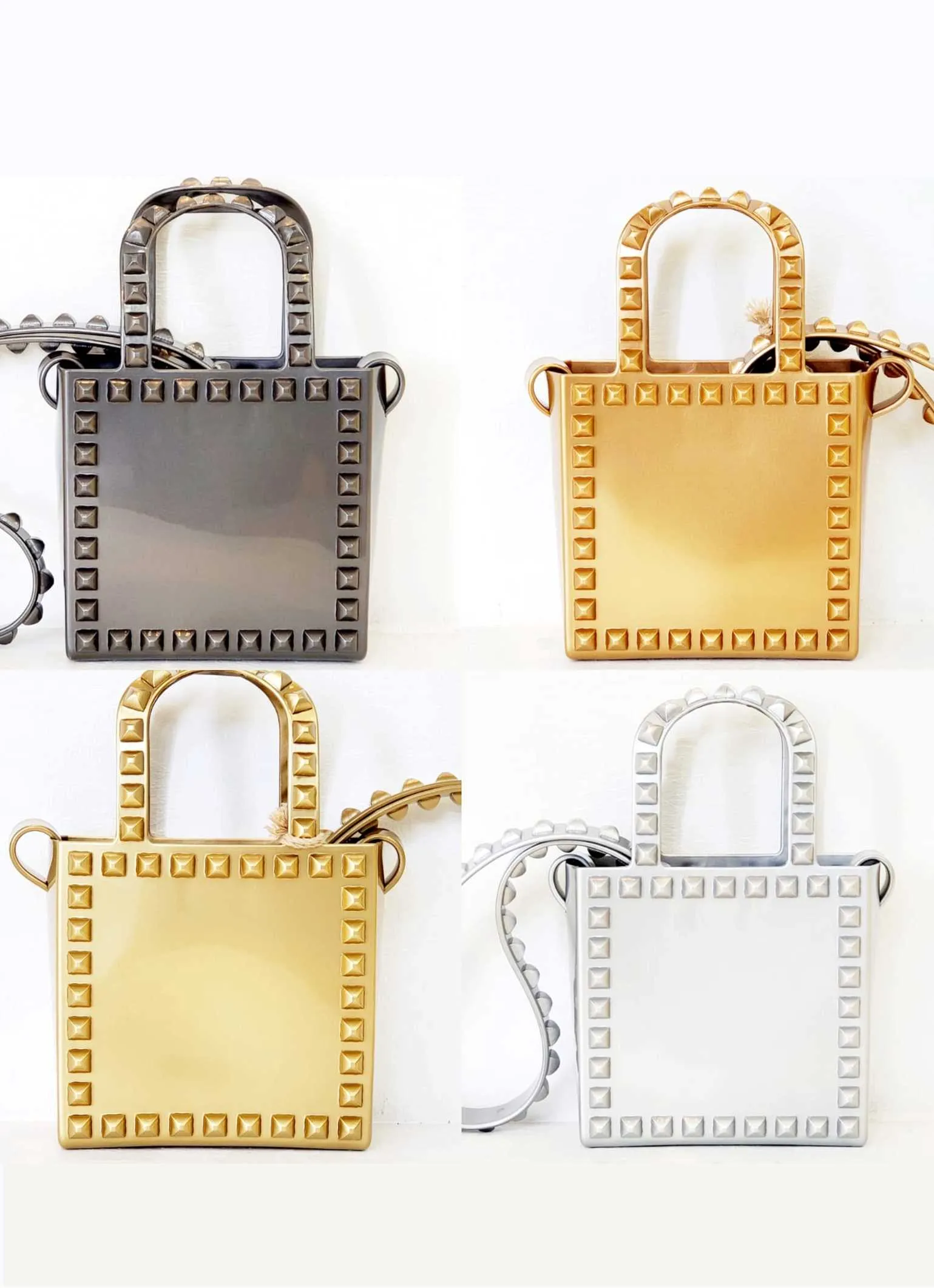 Alice Mini Shoulder Bag - Metallic Jelly
