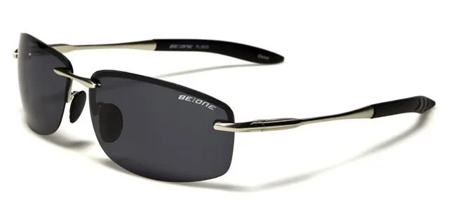 Anti-Glare Polarized Rimless Sports Sunglasses