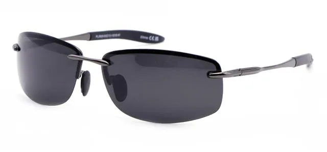 Anti-Glare Polarized Rimless Sports Sunglasses