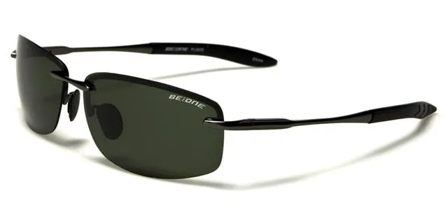 Anti-Glare Polarized Rimless Sports Sunglasses