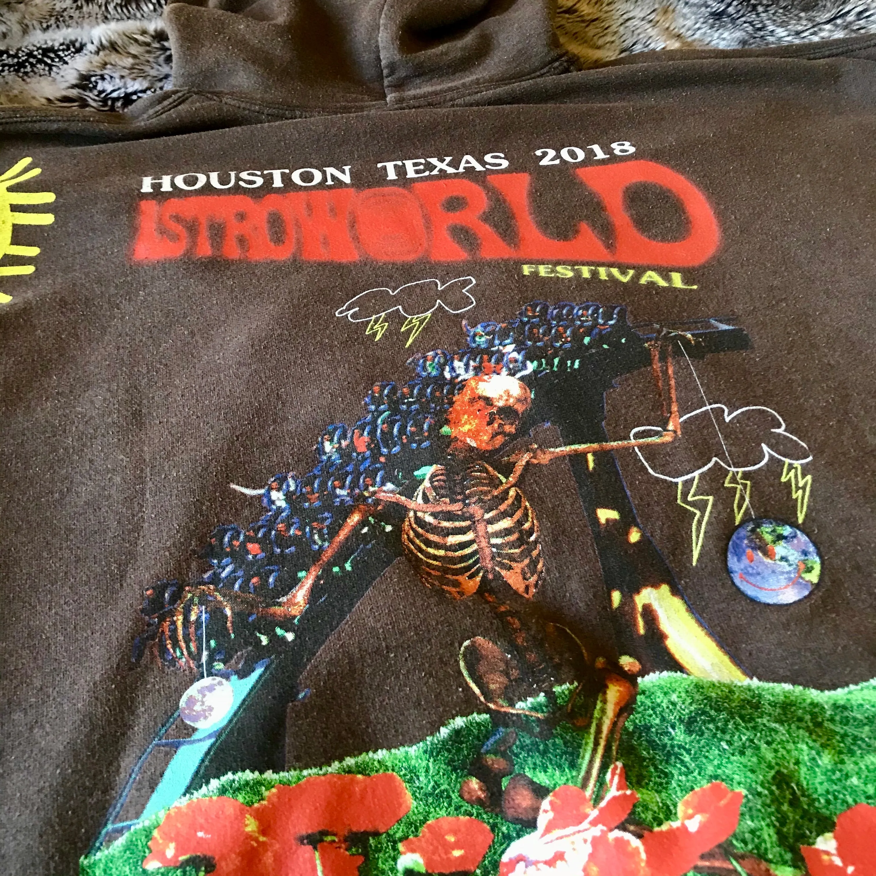 Astroworld Festival 2018 Brown Hoodie