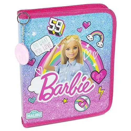 Barbie Colour Your Own Pencil Case Including Diary