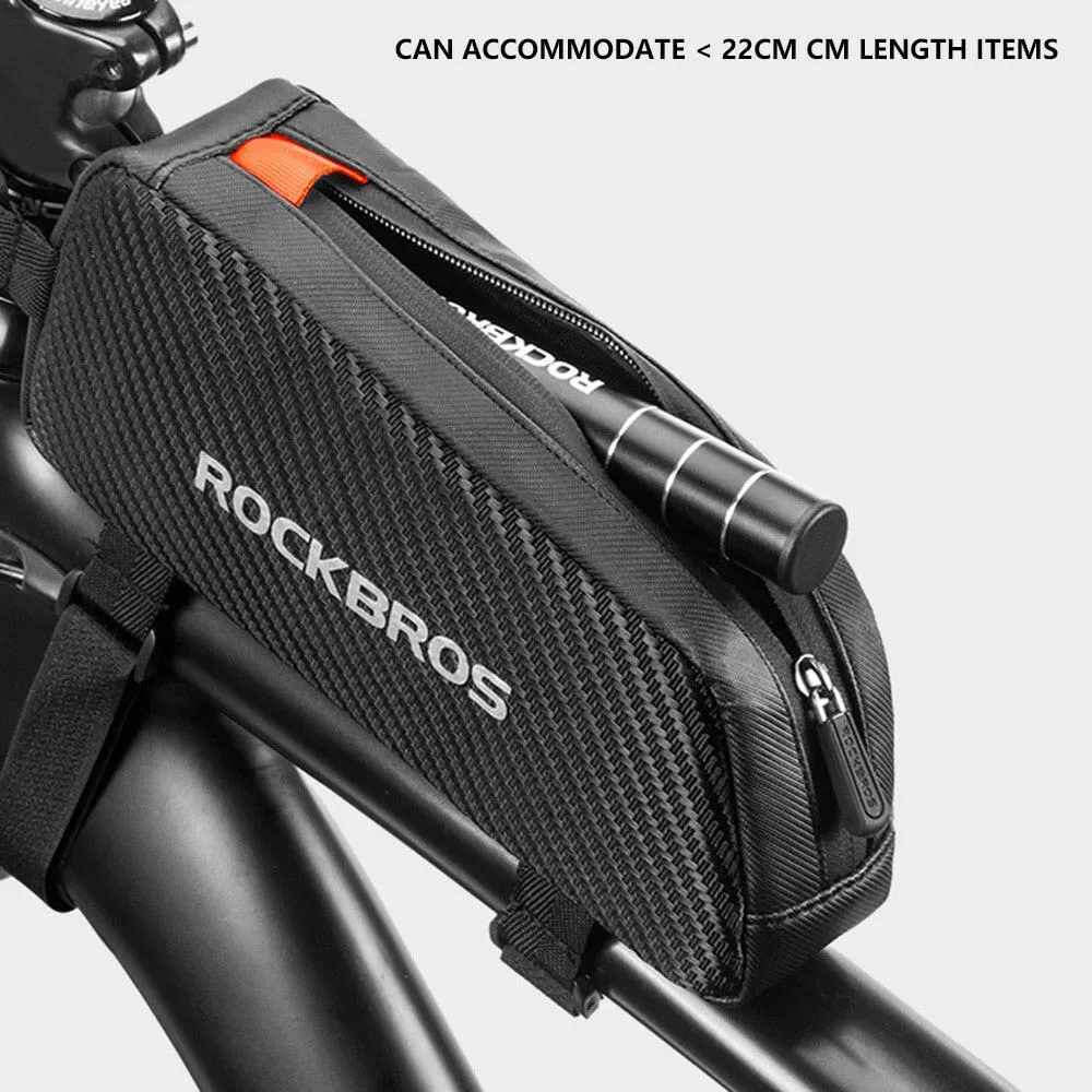 Bike Bag Waterproof Reflective Front Top Frame Tube Bag Large Capacity Ultralight 1L Bicycle Bag Cycling Pannier Bag Accessories