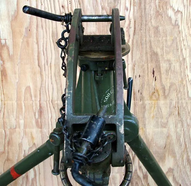 British Vickers MMG Tripod & Crosshead Mount: First Model