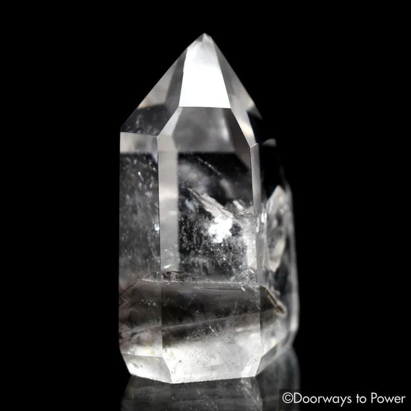 Brookite in Natural Manifestation Quartz Point