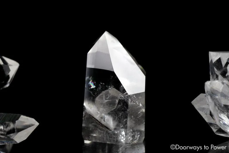 Brookite in Natural Manifestation Quartz Point