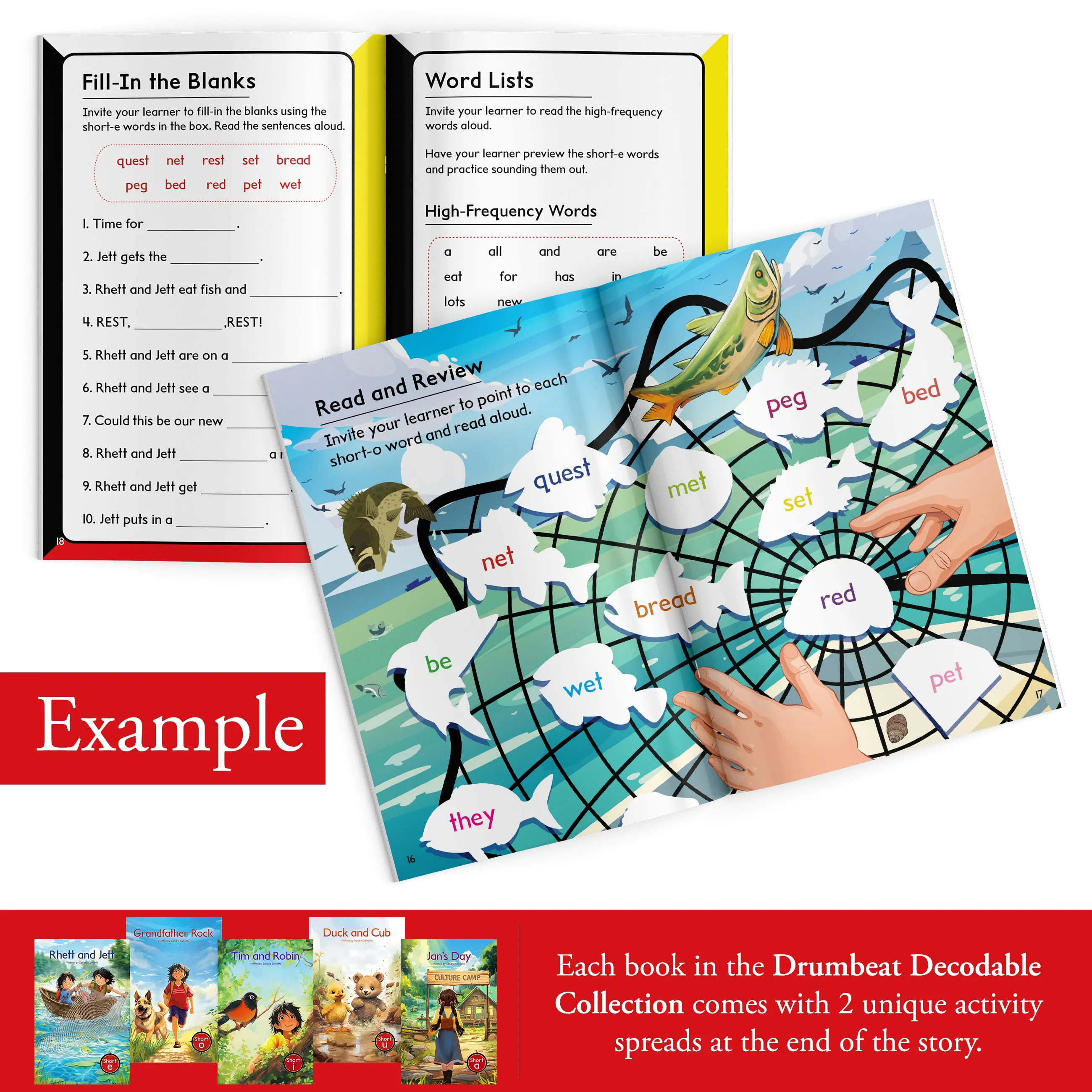 Drumbeat Decodable Book Collection : Tim and Robin