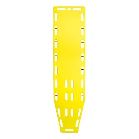 Ever Ready First Aid Spine Board Stretcher, Patient Transfer EMT Backboard Immobilization, Base Board - Yellow