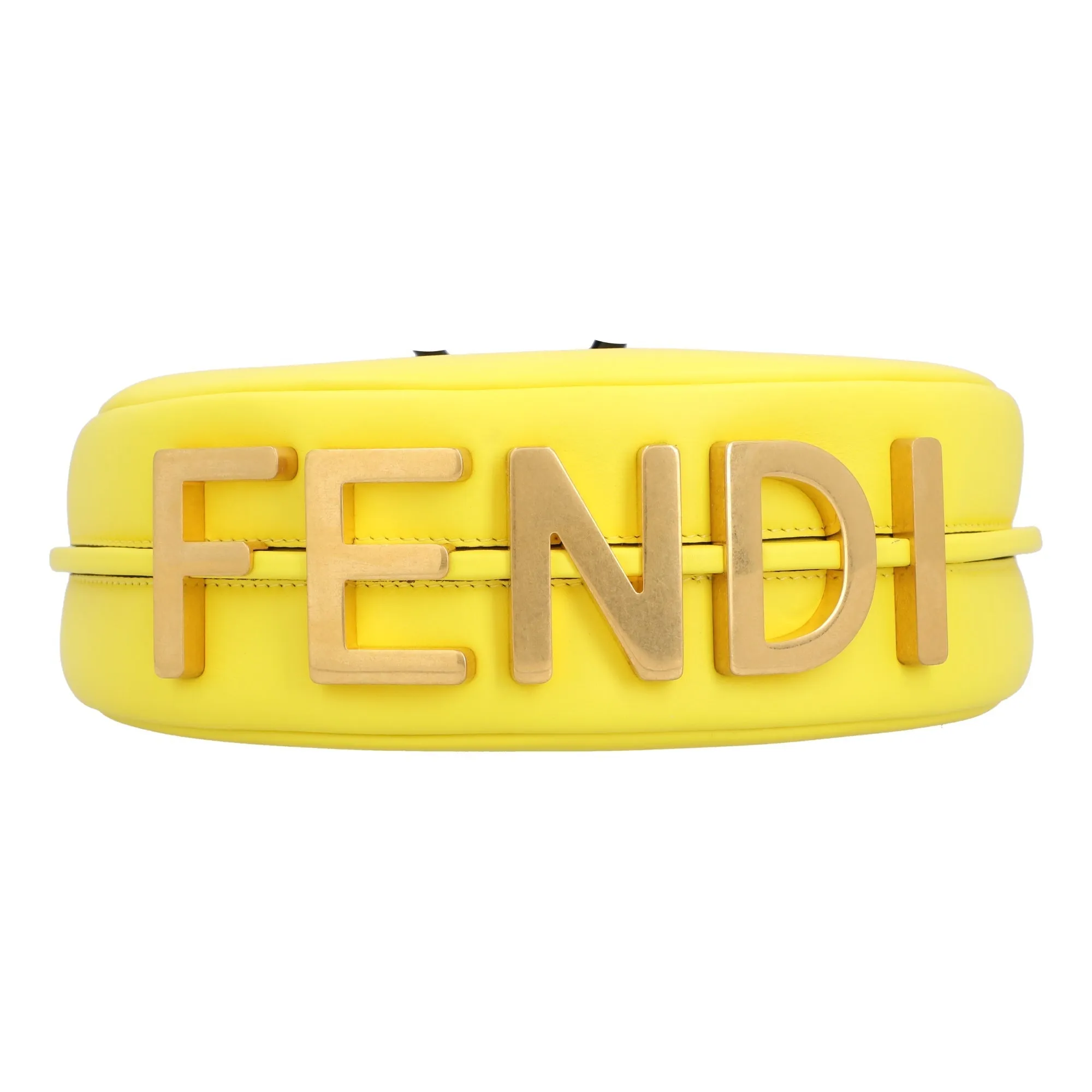 Fendi Fendigraphy Mini Yellow