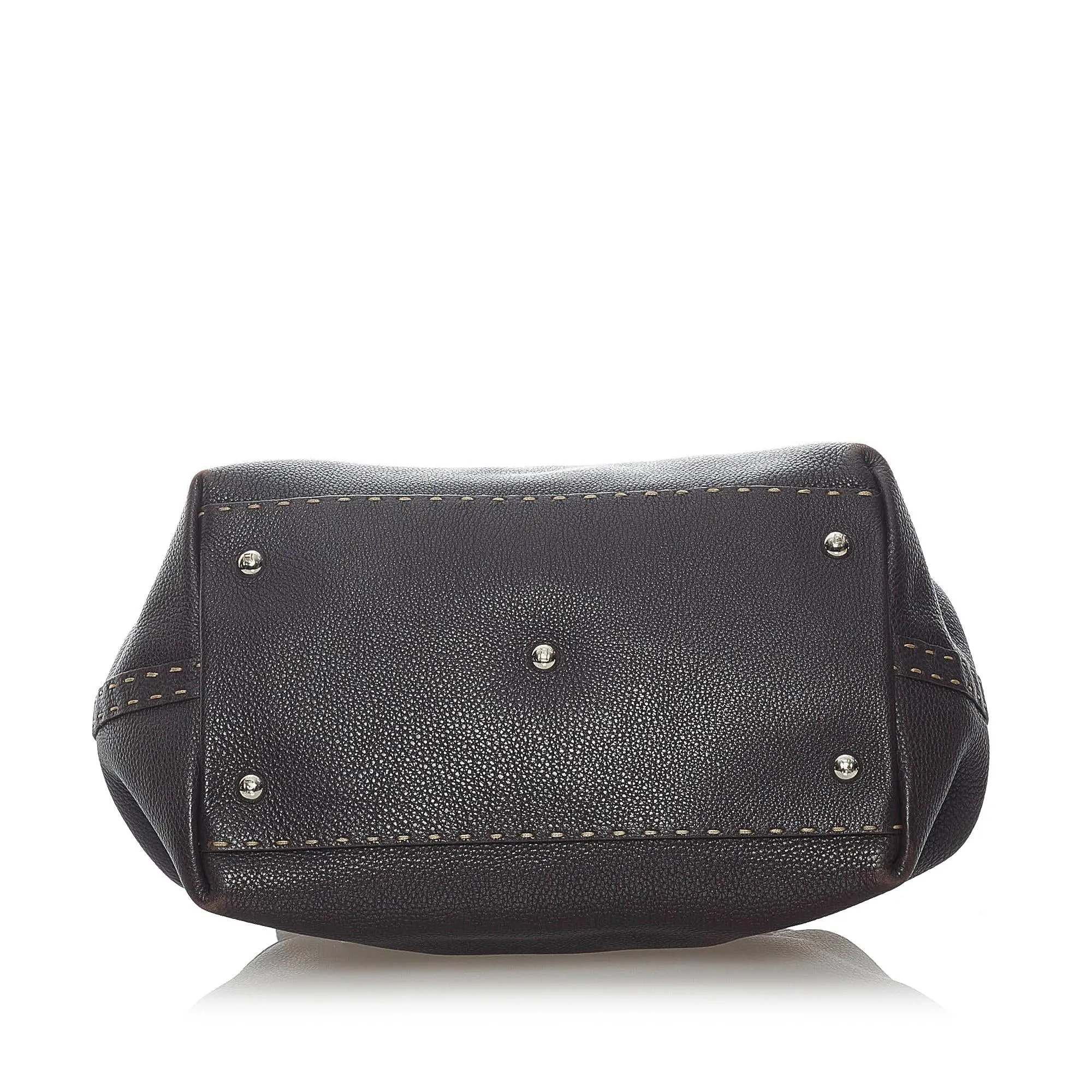 Fendi Selleria Leather Handbag (SHG-30990)