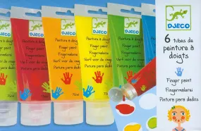 Finger Paint Tubes - Classic Colors