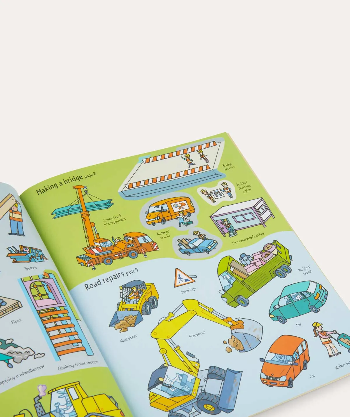 First Sticker Book Building Sites - Multi