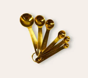 Gold Measuring Spoons