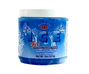 Ice Gel | Fast Acting | Greaseless Formula | 8fl