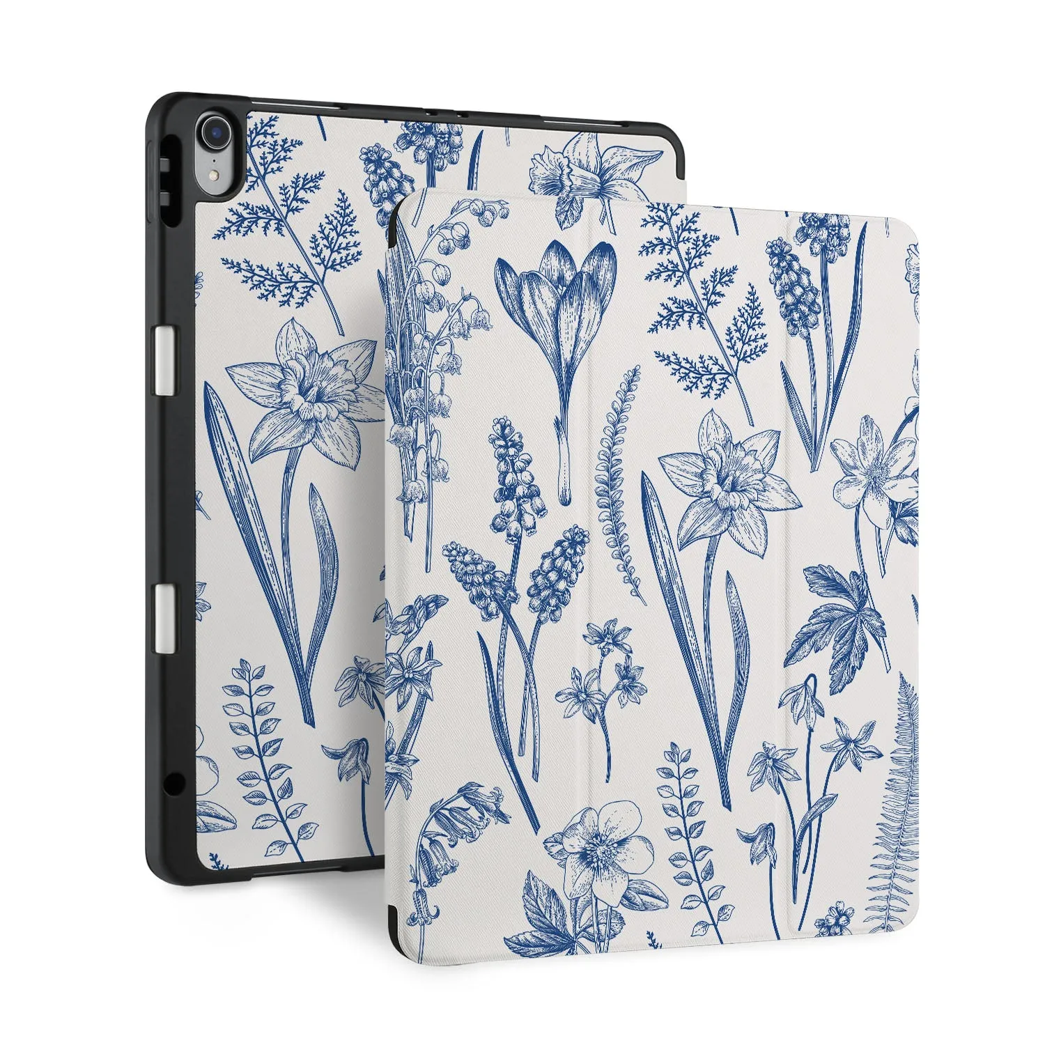 iPad Trifold Case - Flower
