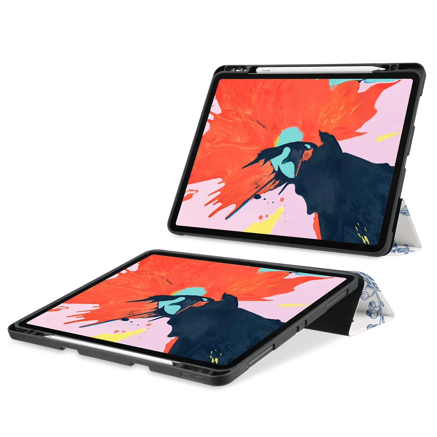 iPad Trifold Case - Flower