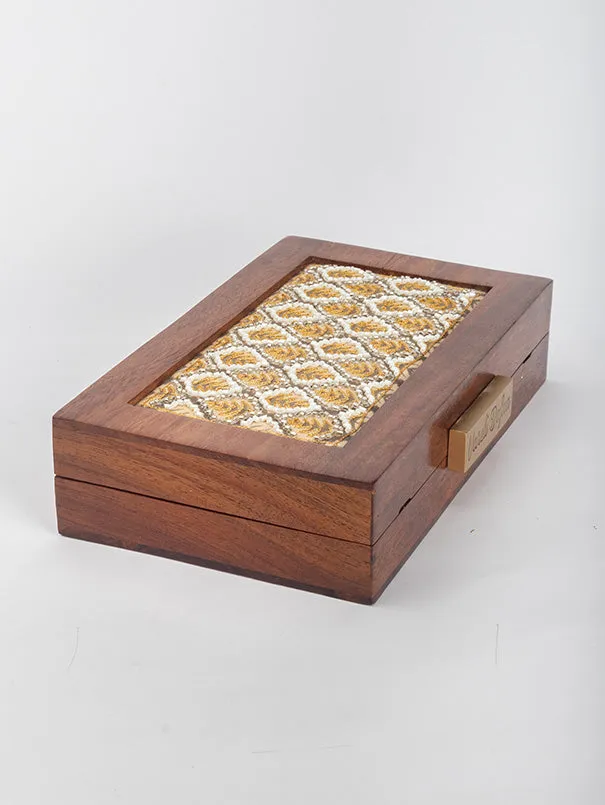 Jharokha Embroidered Clutch Bag