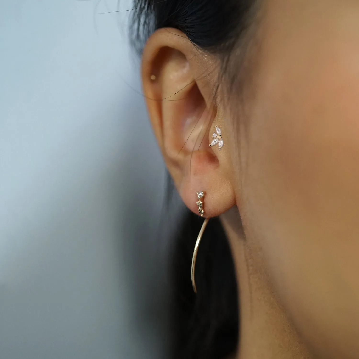 Lab Grown Brilliant Diamond Anaïs Earring