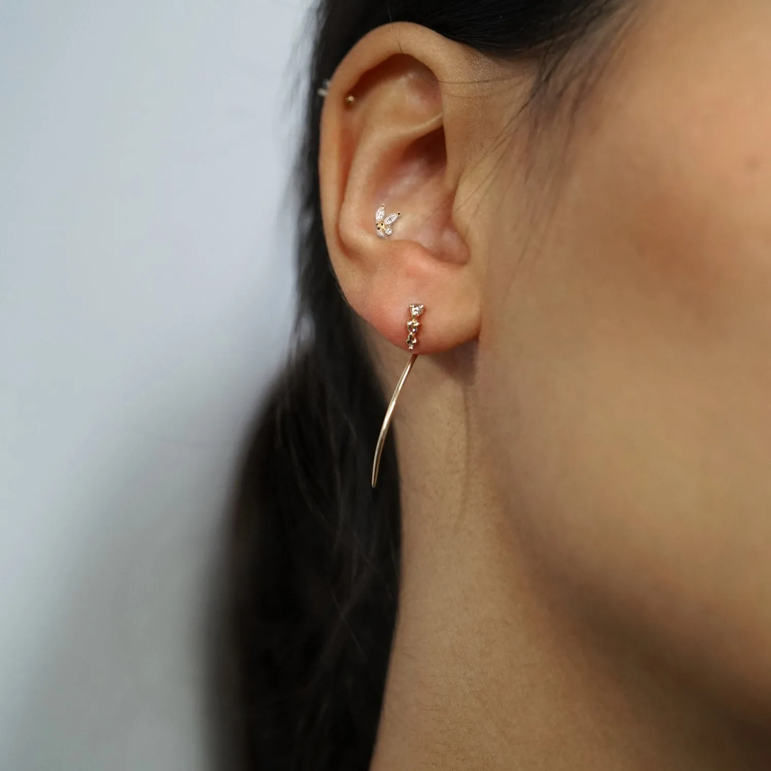 Lab Grown Brilliant Diamond Anaïs Earring