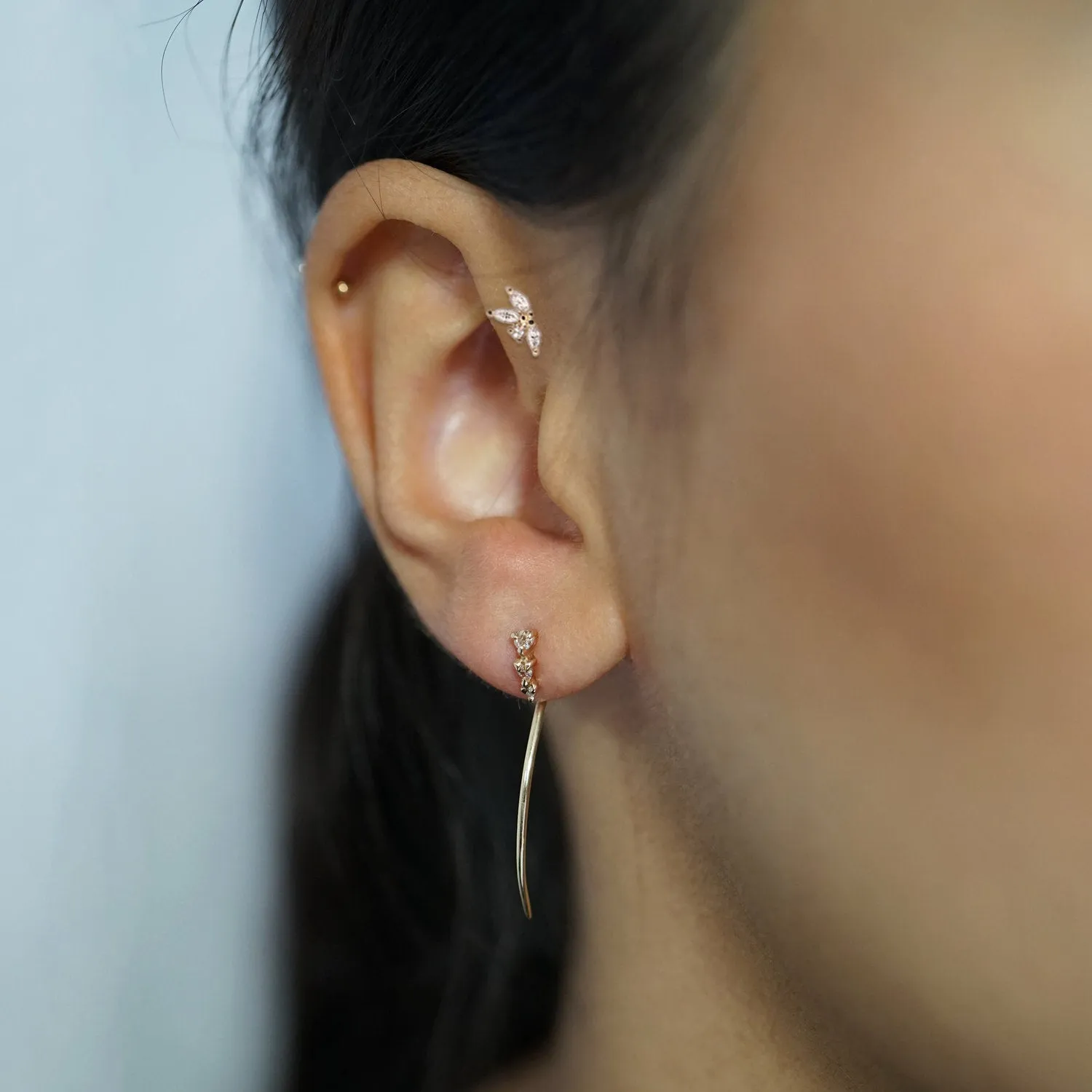 Lab Grown Brilliant Diamond Anaïs Earring