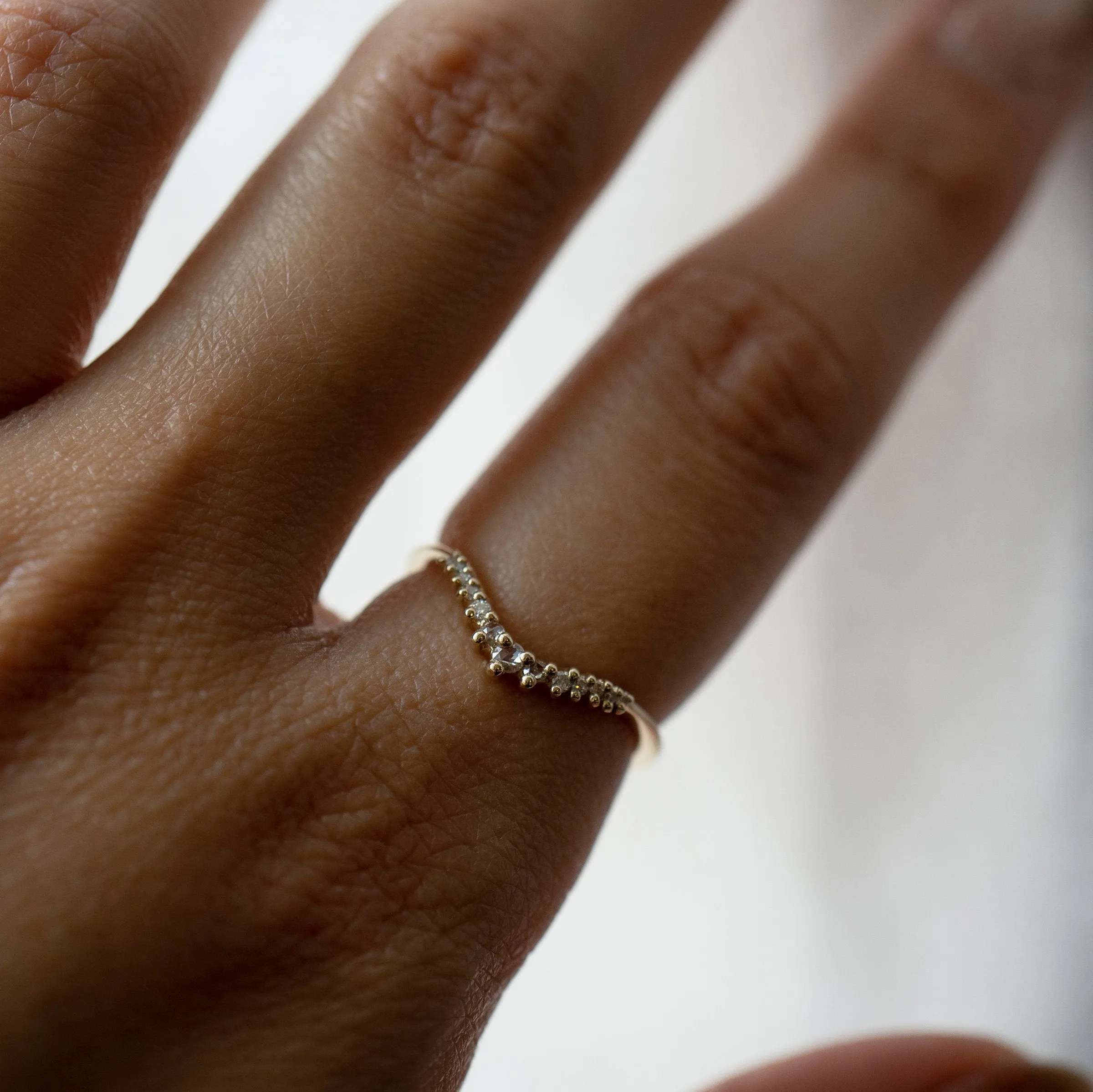 Lab Grown Brilliant Diamond Selene Band