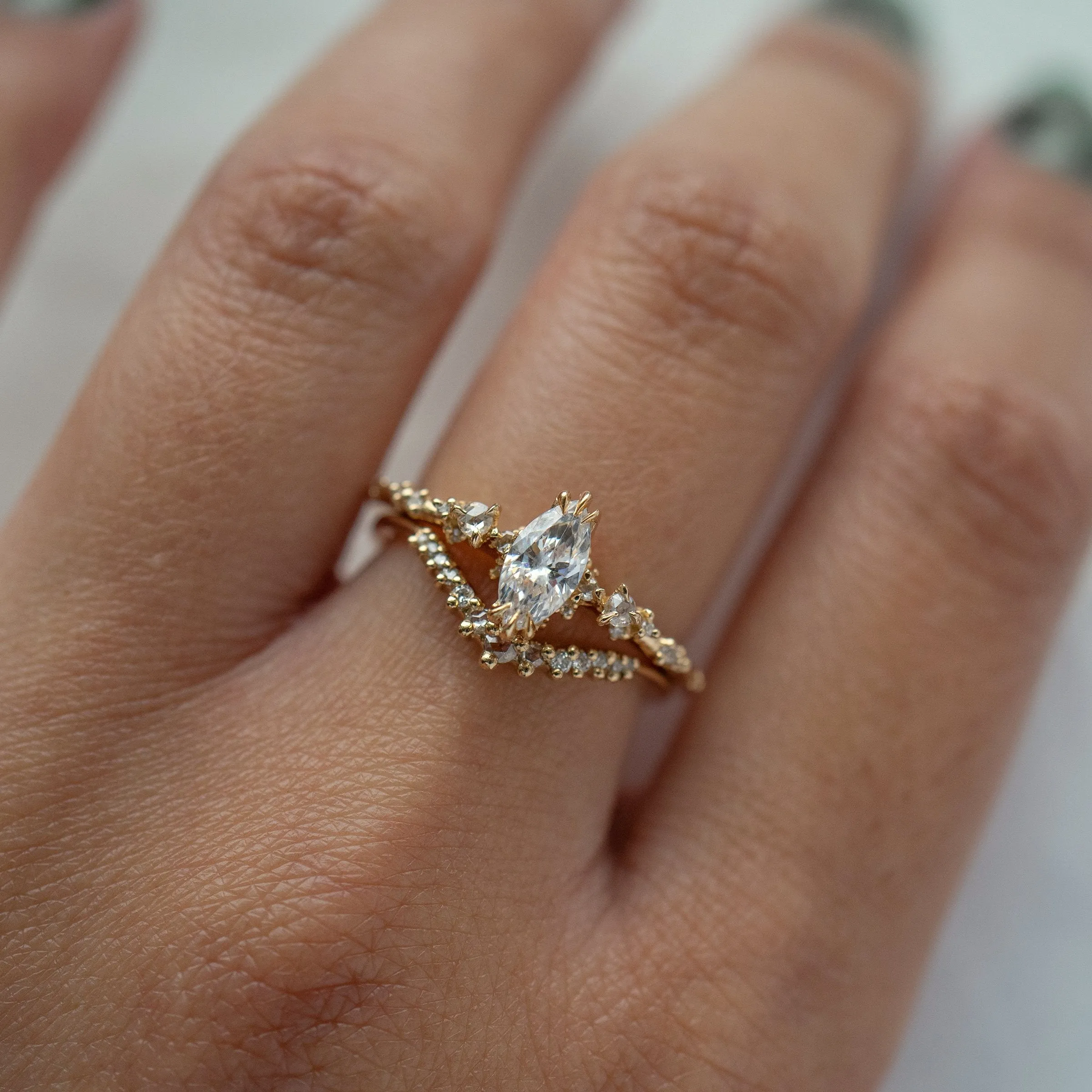 Lab Grown Brilliant Diamond Selene Band