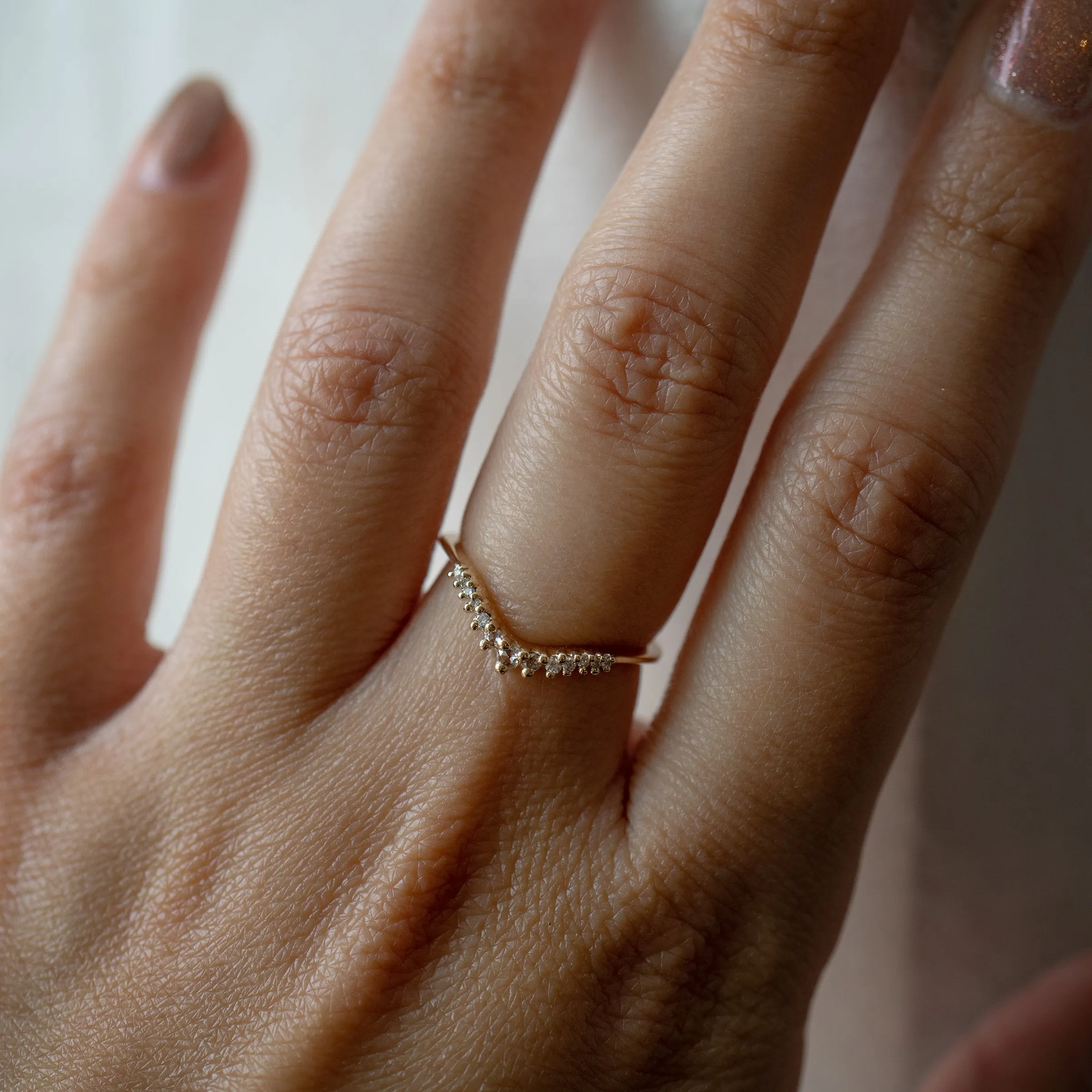 Lab Grown Brilliant Diamond Selene Band