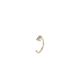 Lab Grown Brilliant Pear Cut Diamond Nectar Earring