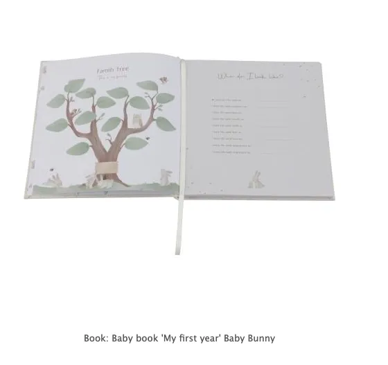 LD 'My First Year' Baby Book Bunny