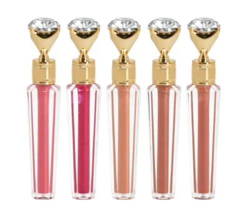 Luxurious Diamond Tip Lipgloss - MQO 12 pcs