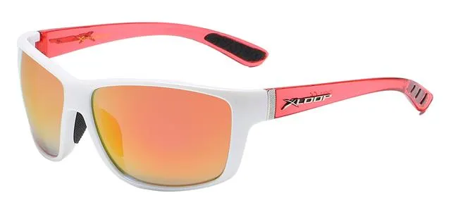 Men's Small Extreme sports Running Cycling Xloop Mirrored Sunglasses