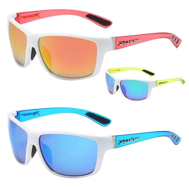 Men's Small Extreme sports Running Cycling Xloop Mirrored Sunglasses