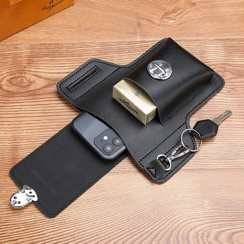 Phone holster with belt loop for men