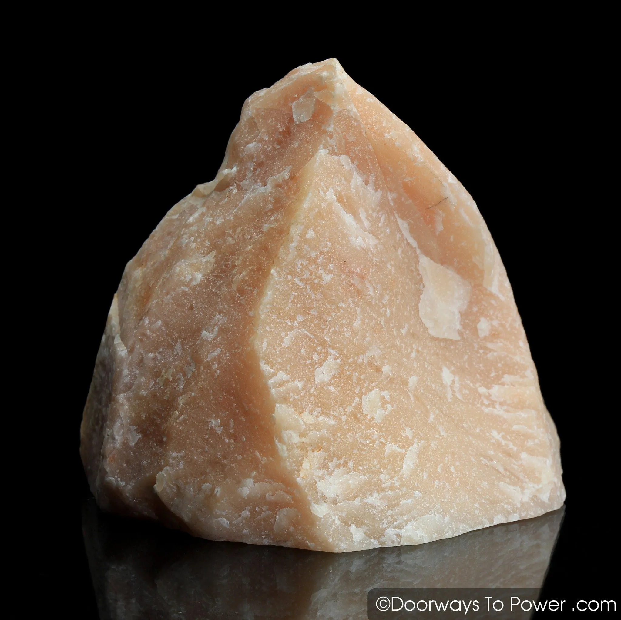 Pink Azeztulite Quartz Crystal | Very Rare Rhodazez Altar Stone