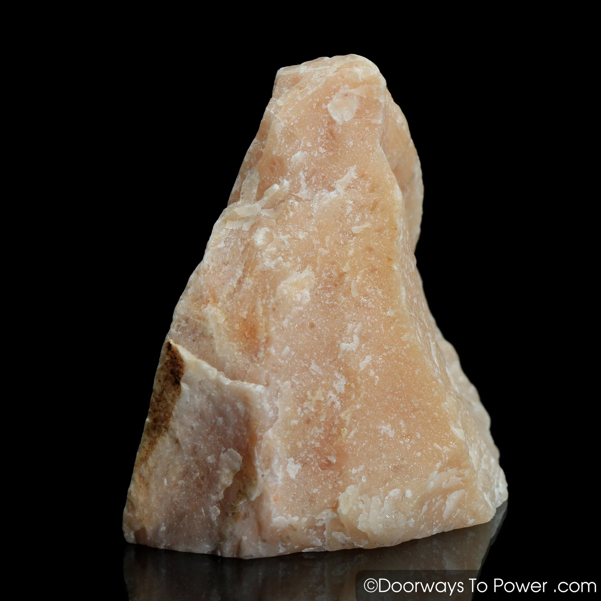 Pink Azeztulite Quartz Crystal | Very Rare Rhodazez Altar Stone