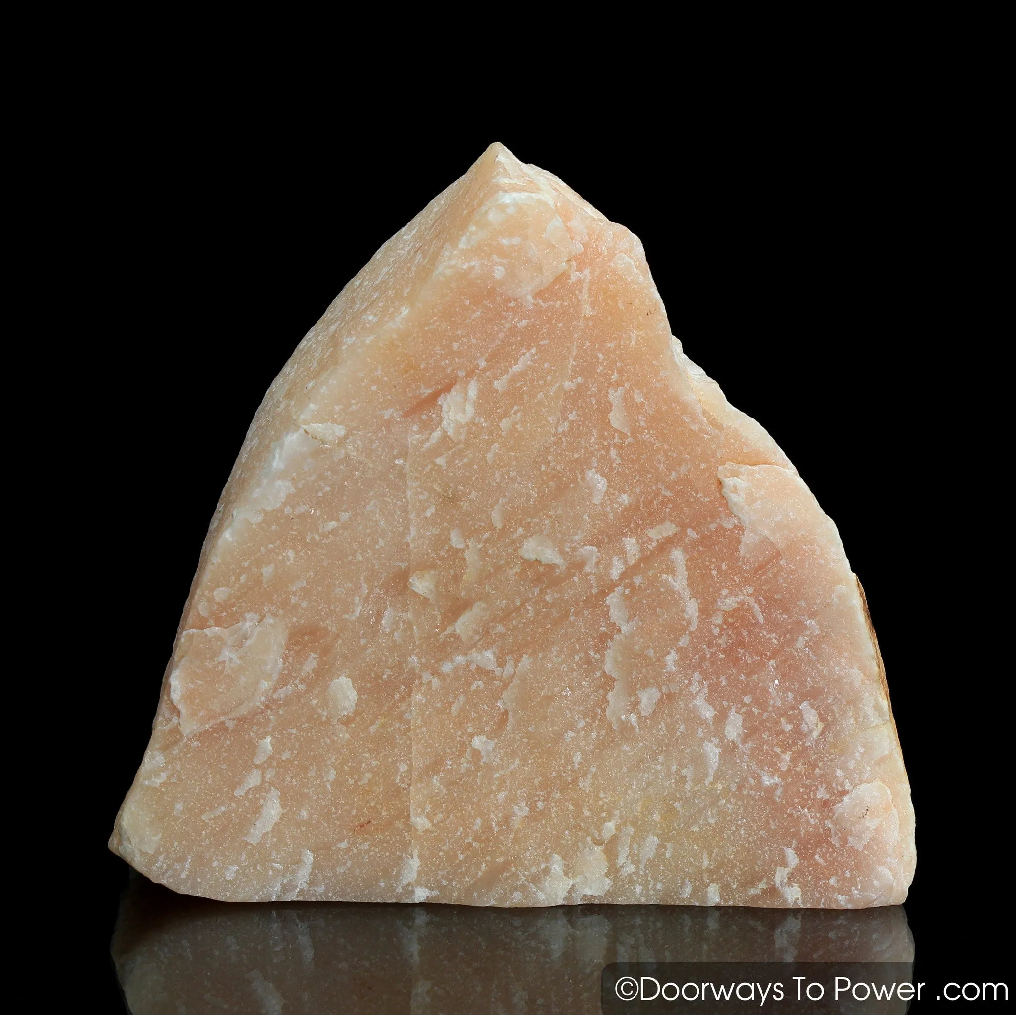 Pink Azeztulite Quartz Crystal | Very Rare Rhodazez Altar Stone