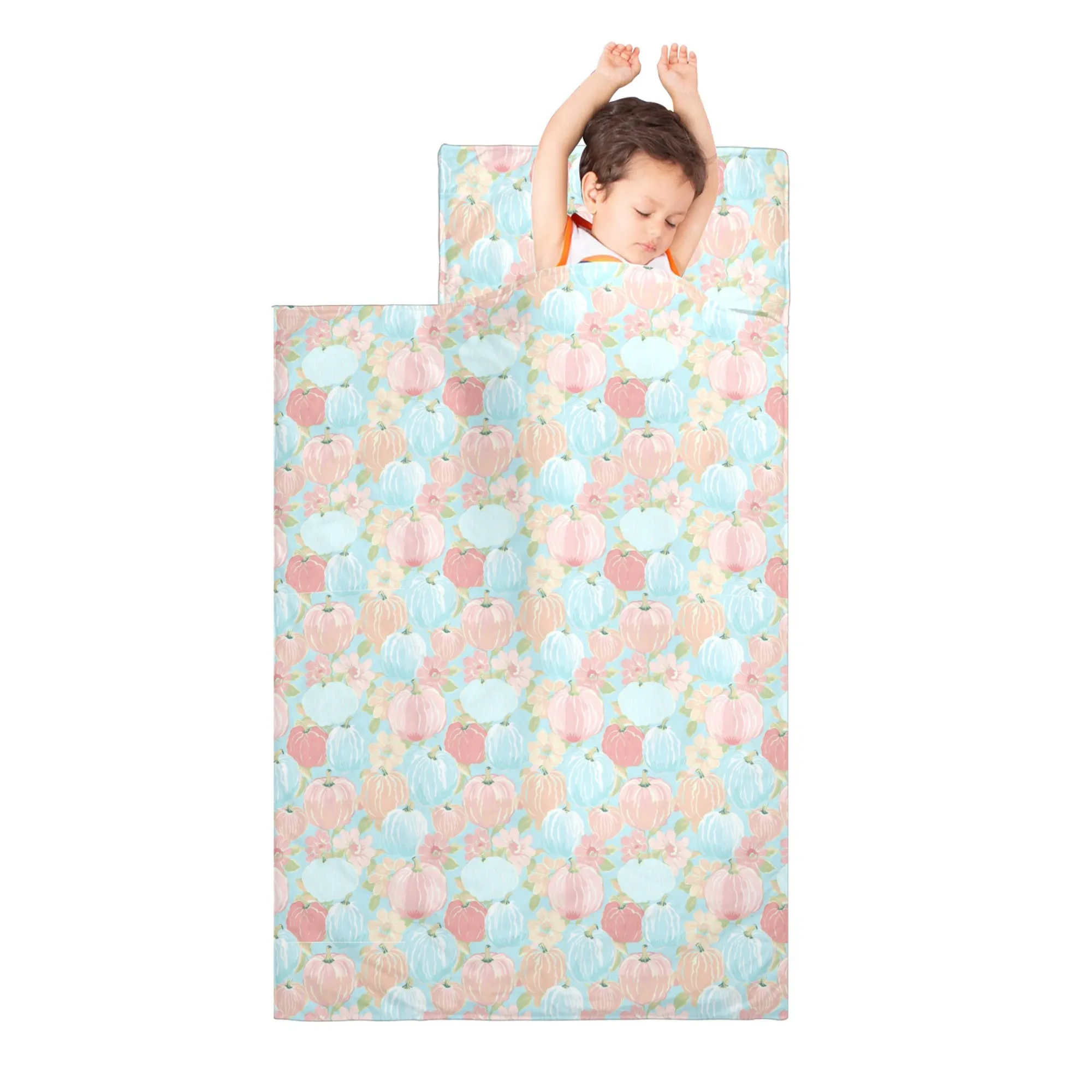 Pumpkin Patch Kids' Long Sleeping Bag | A Catchy Blend of Comfort & Style | Lightweight and Durable Sleeping Bag for Kids