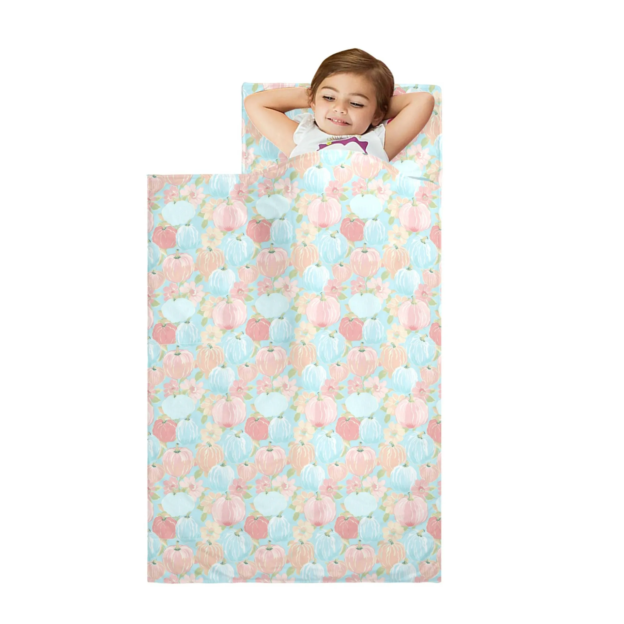 Pumpkin Patch Kids' Long Sleeping Bag | A Catchy Blend of Comfort & Style | Lightweight and Durable Sleeping Bag for Kids