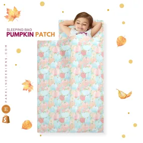 Pumpkin Patch Kids' Long Sleeping Bag | A Catchy Blend of Comfort & Style | Lightweight and Durable Sleeping Bag for Kids