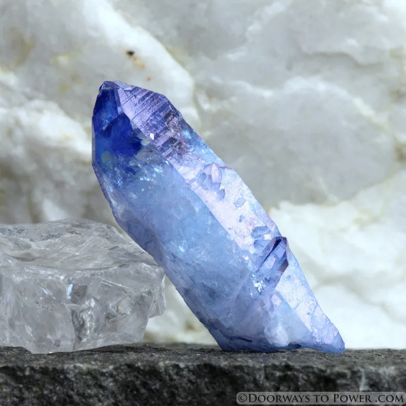 Rare Tanzan Indigo Aura Starbrary Channeling Crystal