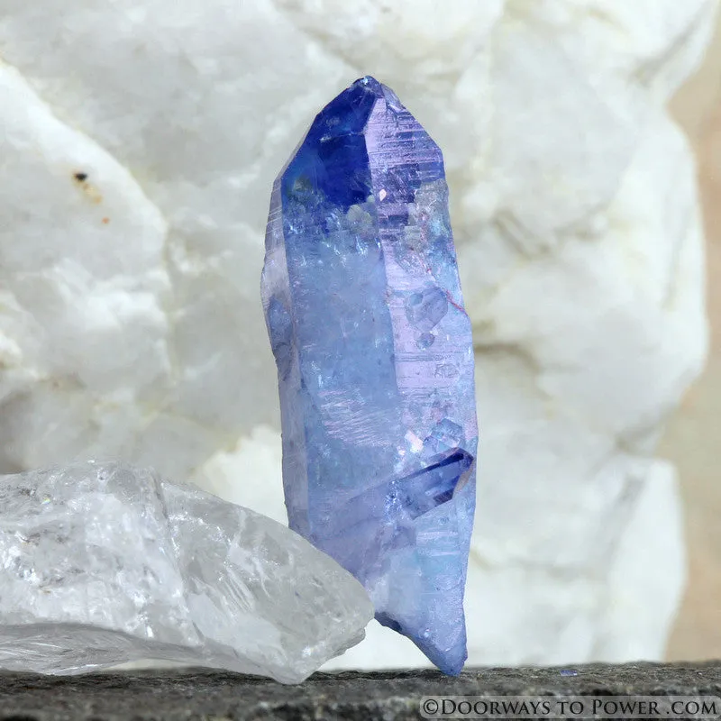 Rare Tanzan Indigo Aura Starbrary Channeling Crystal