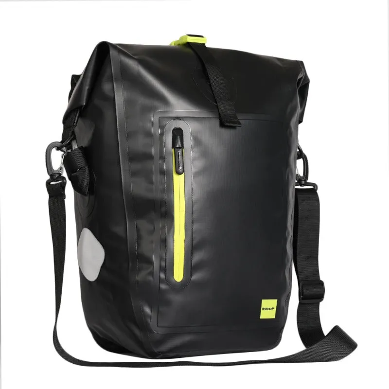 Rhinowalk Bike Pannier Bag 25L Waterproof Bicycle Bag Motor Pannier Backpack Shoulder Bag