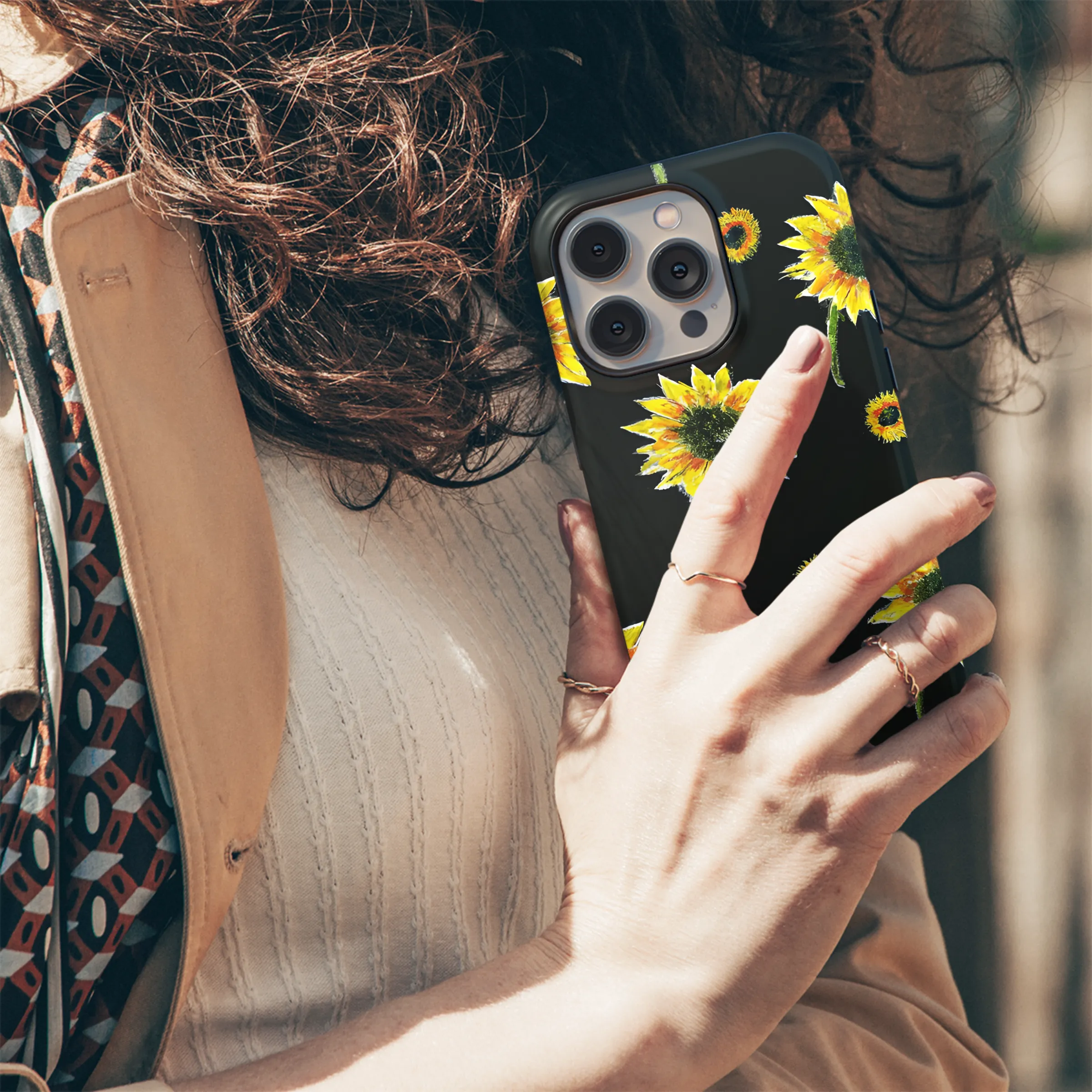 Sunflower Phone Case iPhone Samsung Cover Pixel 3426
