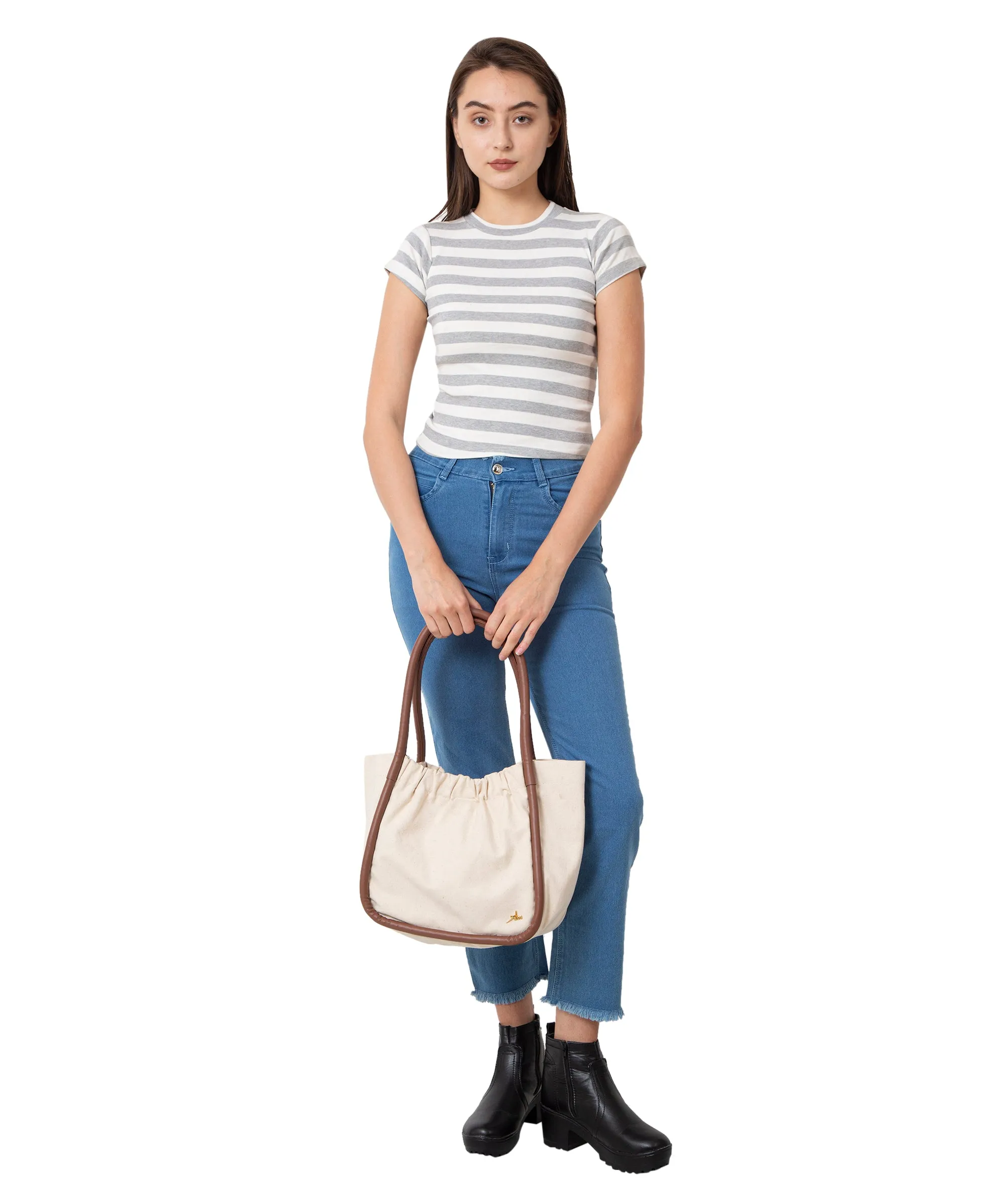 Women Color blocked Medium Solid Shoulder Bag with Pouch